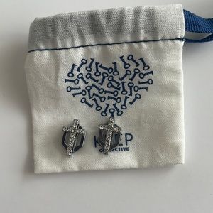 Two Keep Collective Silver Cross Charms